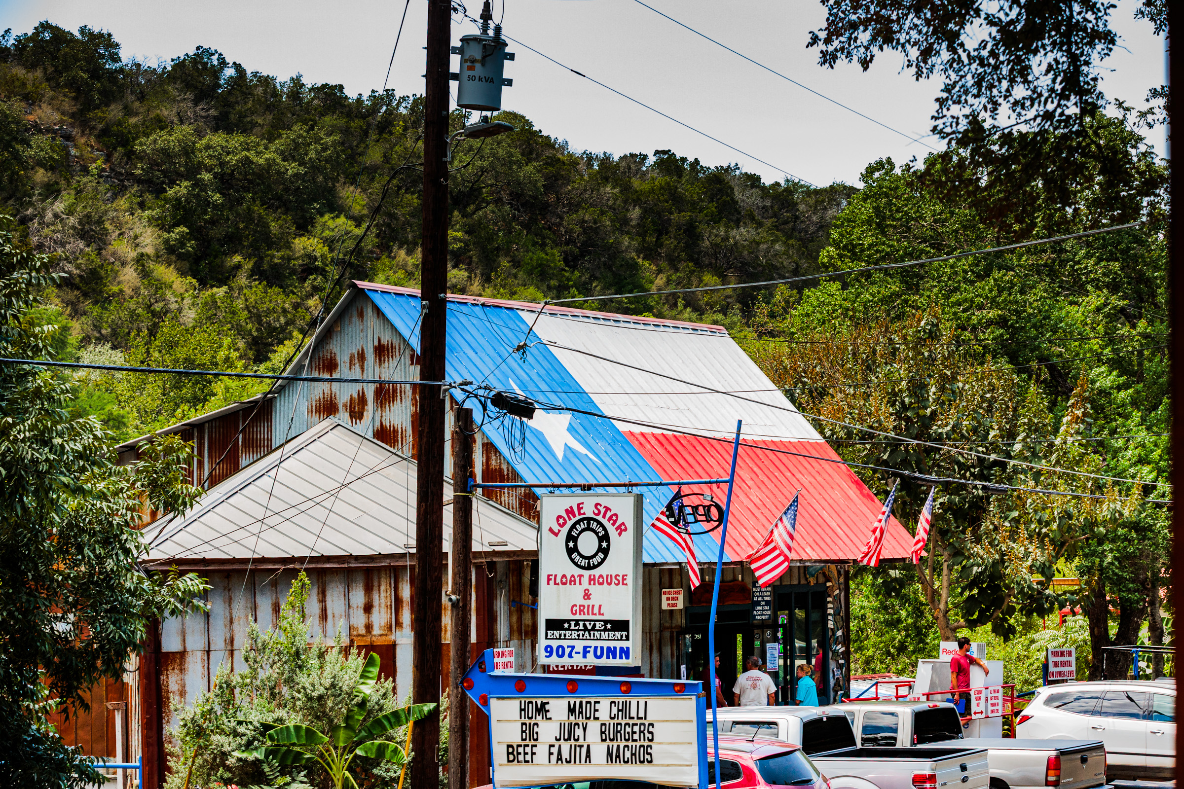 The Lone Star Float House in Texas
